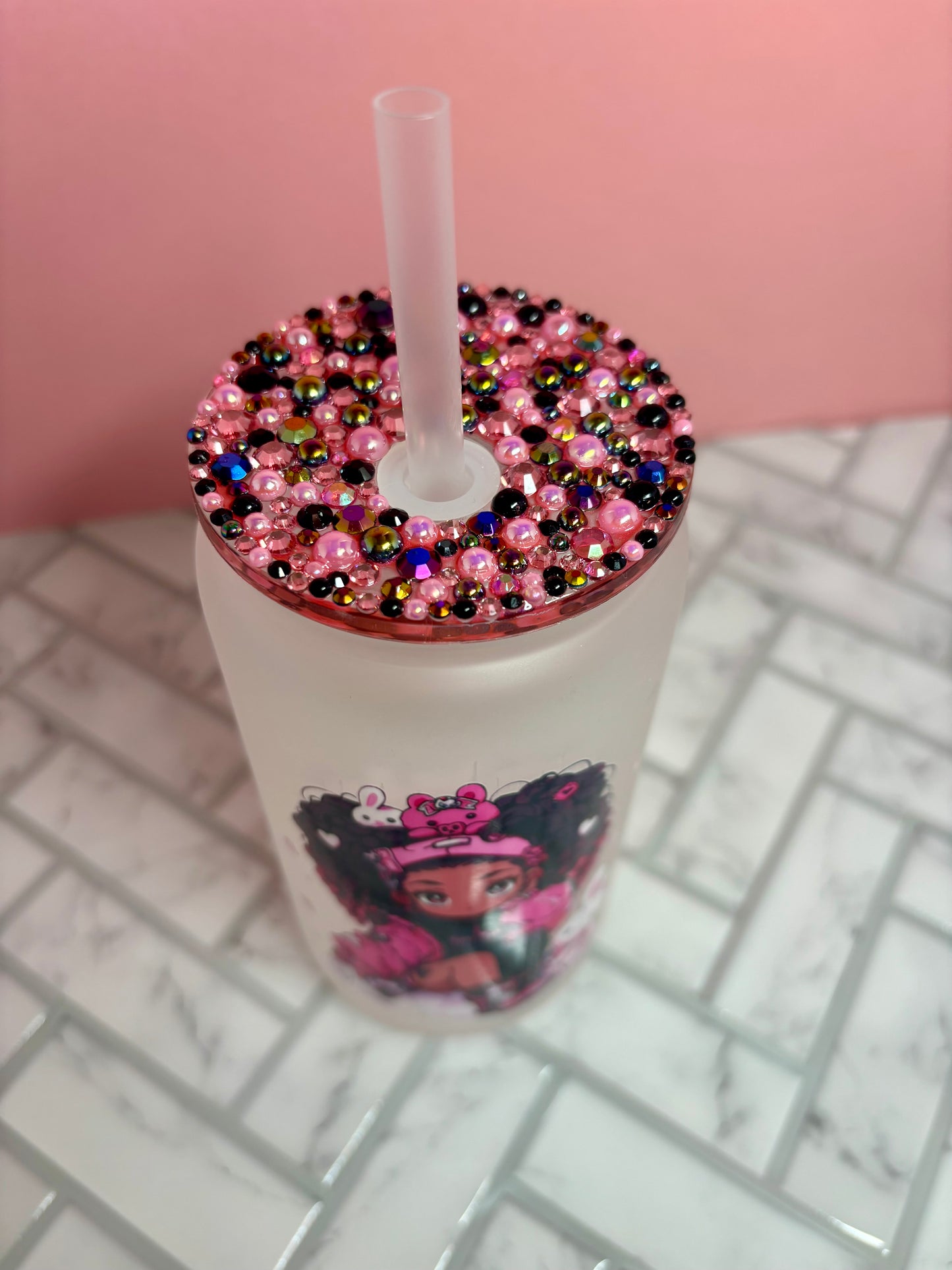 Playful Pinks Tumbler